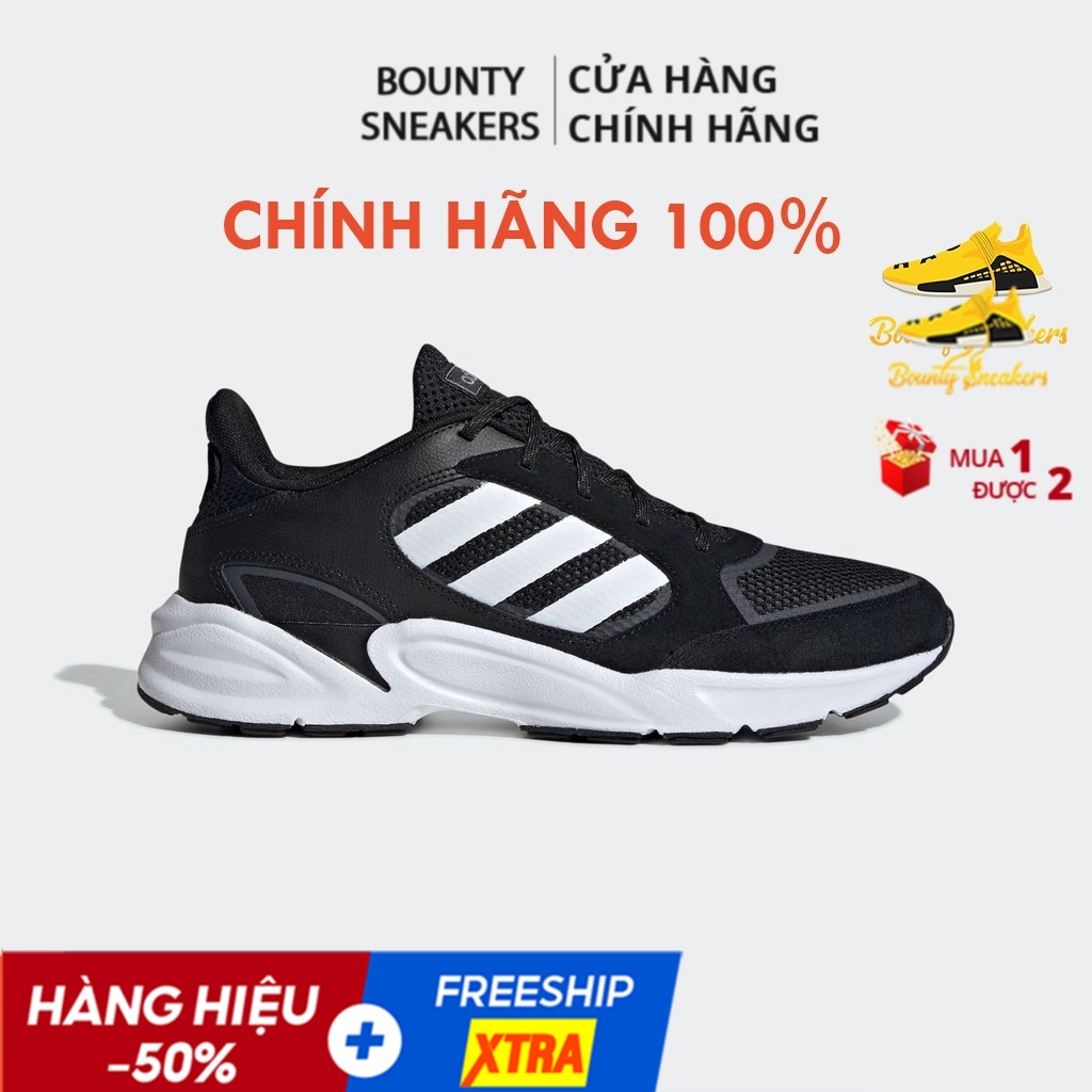 Giày Sneaker Thể Thao Nam Adidas 90s Valation  Đen Trắng EE9892 - Hàng Chính Hãng - Bounty Sneakers