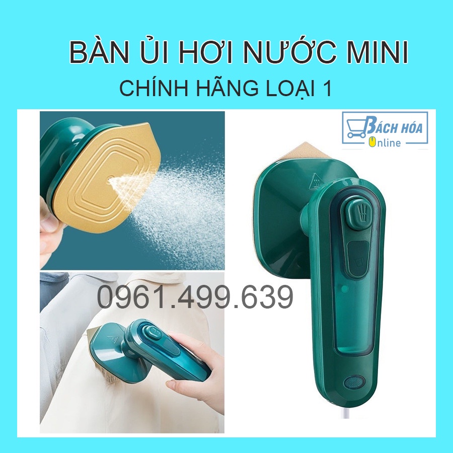 Bàn ủi hơi nước mini Chính hãng Loại 1 - tiện lợi, nhỏ gọn