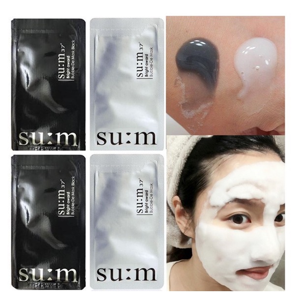 Mặt nạ sủi bọt thải độc SUM: 37 Bubble-De Mask