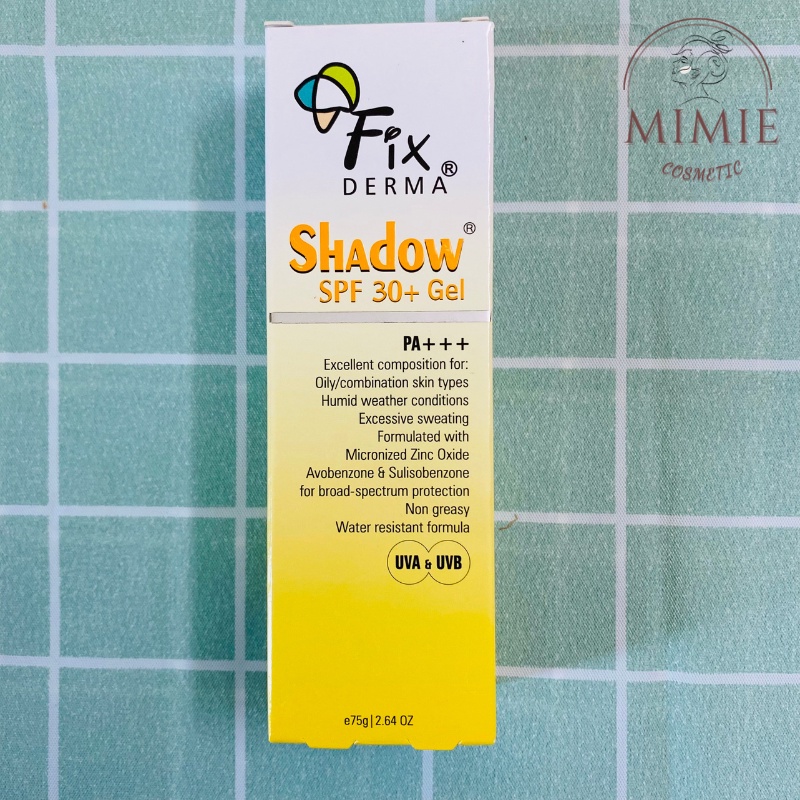 [CHÍNH HÃNG] Kem Chống Nắng Fixderma SPF50+ (75g) - Kem Chống Nắng Shadow Cho Da Mặt Và Toàn Thân