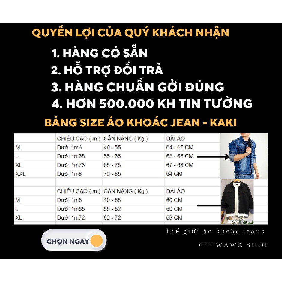 Áo khoác kaki GP nam đen form rộng đủ 3 màu đẹp dài áo 60-64cm size 40-72kg