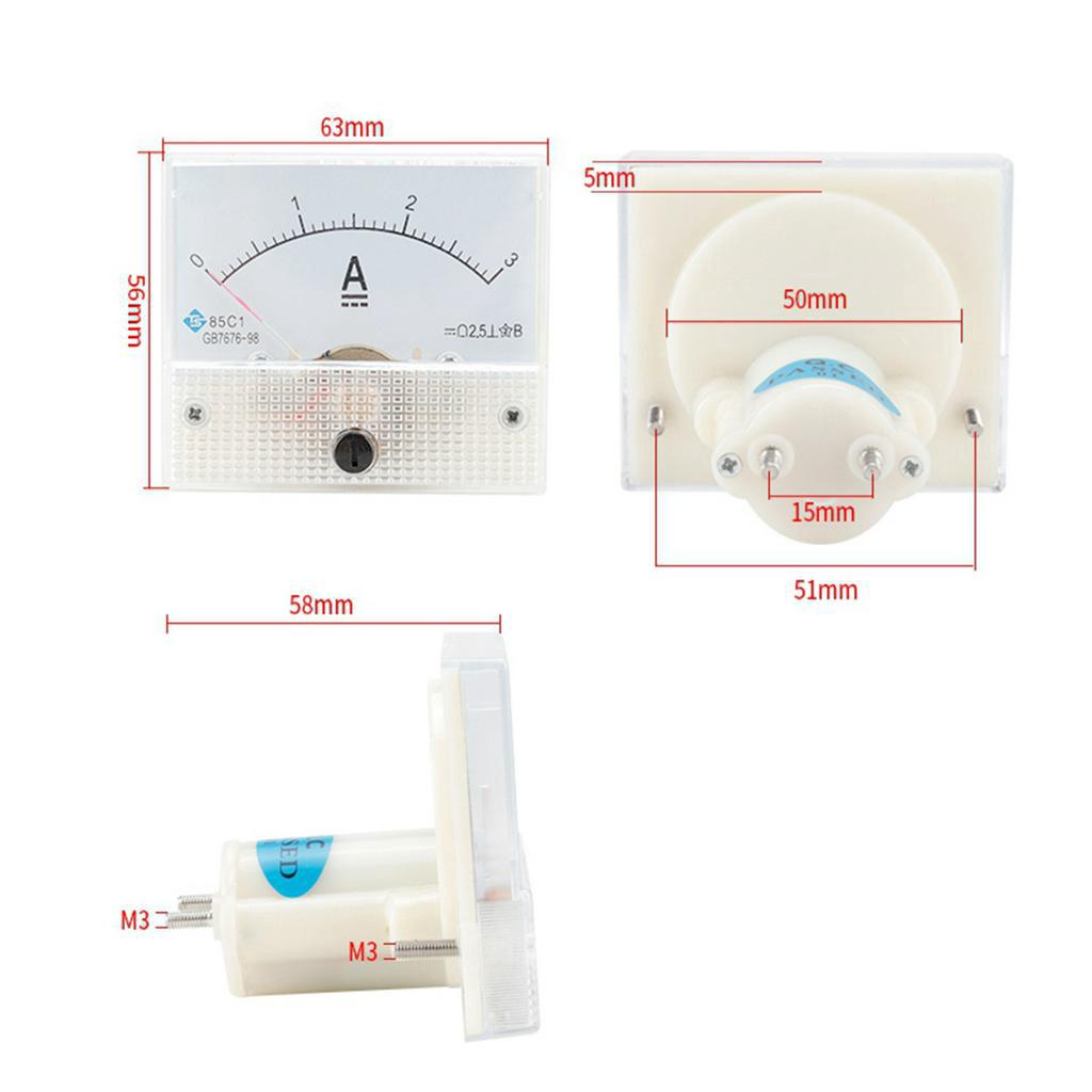 Đồng Hồ Đo Dòng Điện DC 0-500mA Độ Chính Xác Cao Chuyên Dụng