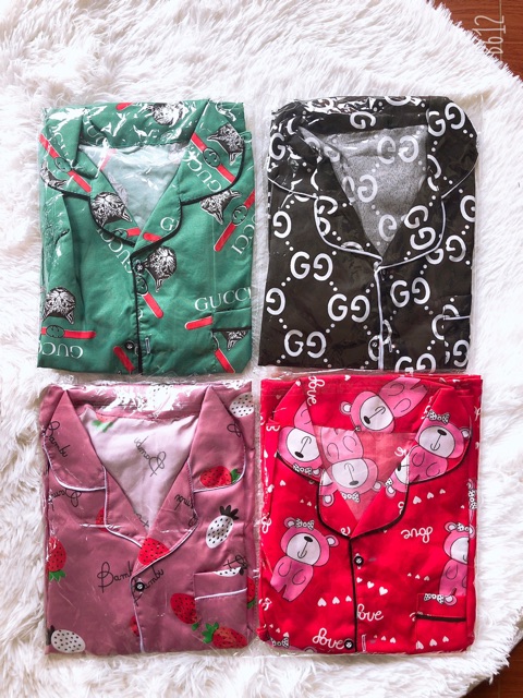 Mẫu ngẫu nhiên🌈 HOT🌈 Pizama tay ngắn quần dài | BigBuy360 - bigbuy360.vn