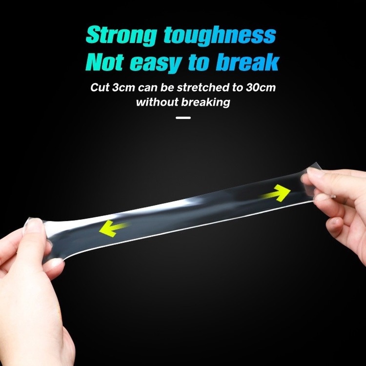 Băng Keo Hai Mặt Nano Trong Suốt Không Để Lại Dấu Chống Nước Có Thể Tái Sử Dụng