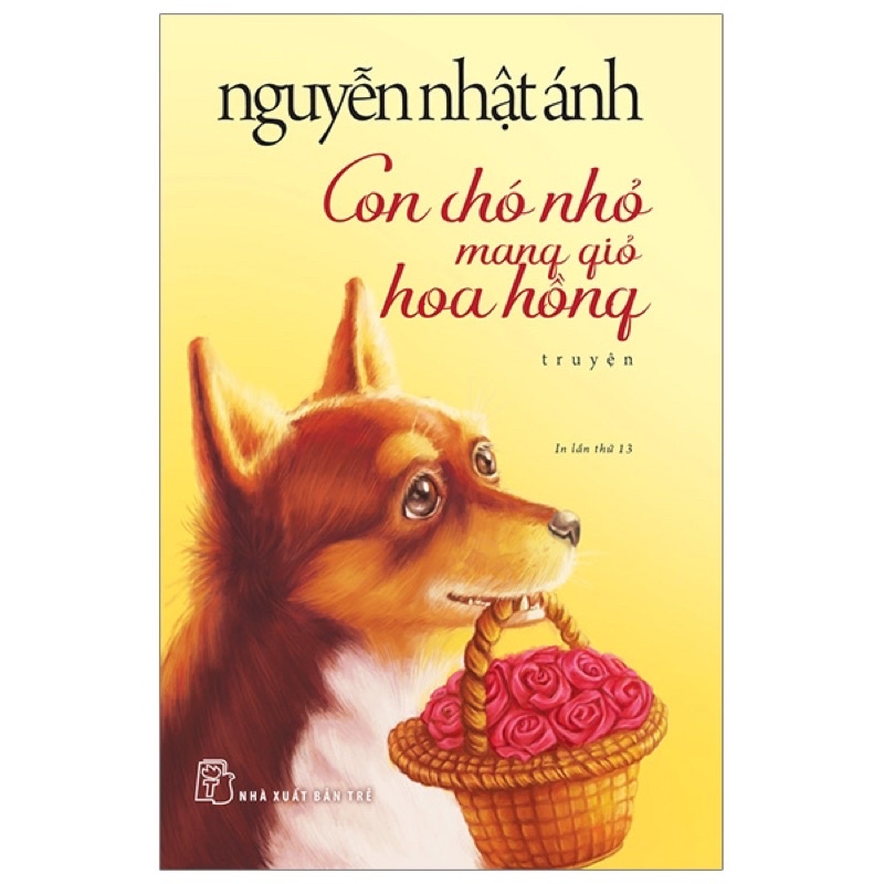 Sách - Con Chó Nhỏ Mang Giỏ Hoa Hồng