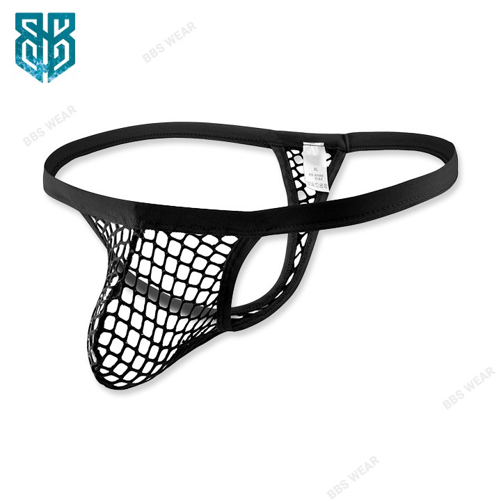 Quần lọt khe dạng lưới cho nam BBS WEAR Đêm nồng cháy Jockstrap Thongs - QJ01