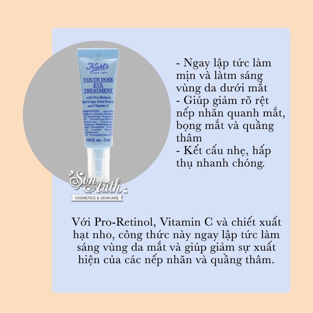 Kem mắt Kiehl’s Youth Dose Eye Treatment | BigBuy360 - bigbuy360.vn