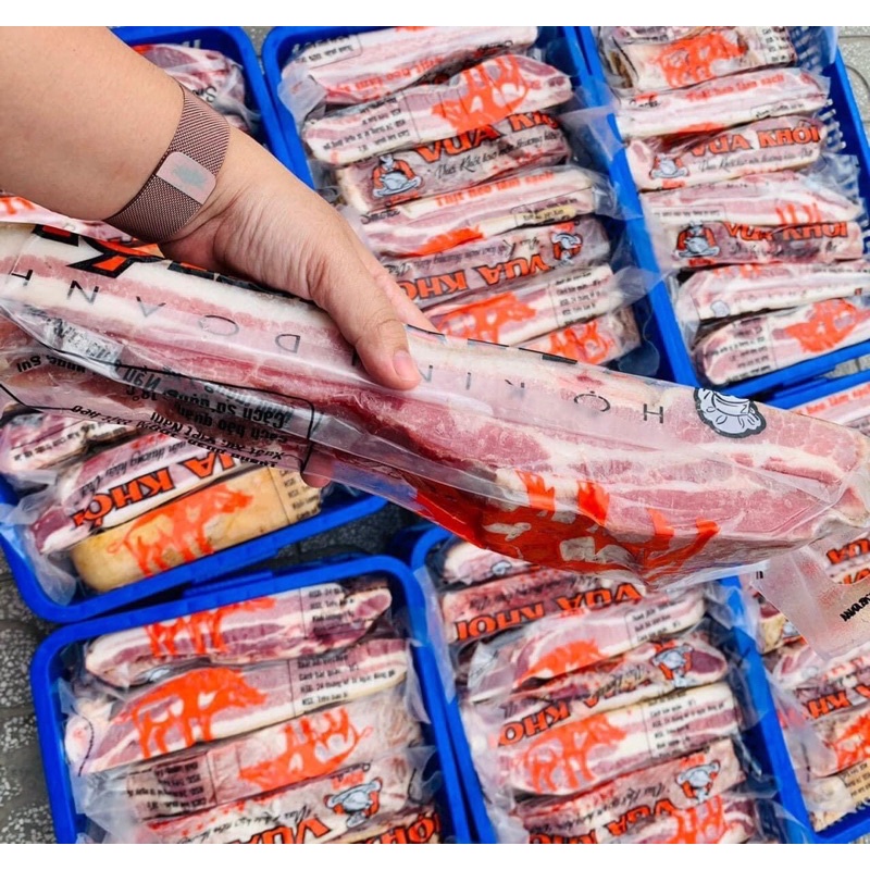Ba rọi heo rừng nạc ngon chất lượng 1kg