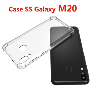 Ốp Lưng SamSung Galaxy M20 Trong Suốt Chống Sốc 4 Góc - Nhựa Dẻo Phủ NaNo Cao Cấp