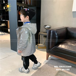 ÁO KHOÁC GIÓ PHẢN QUANG CHO BÉ - OA033