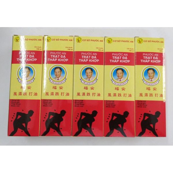 DẦU PHONG THẤP TRẬT ĐẢ PHƯỚC AN CHAI 150ml