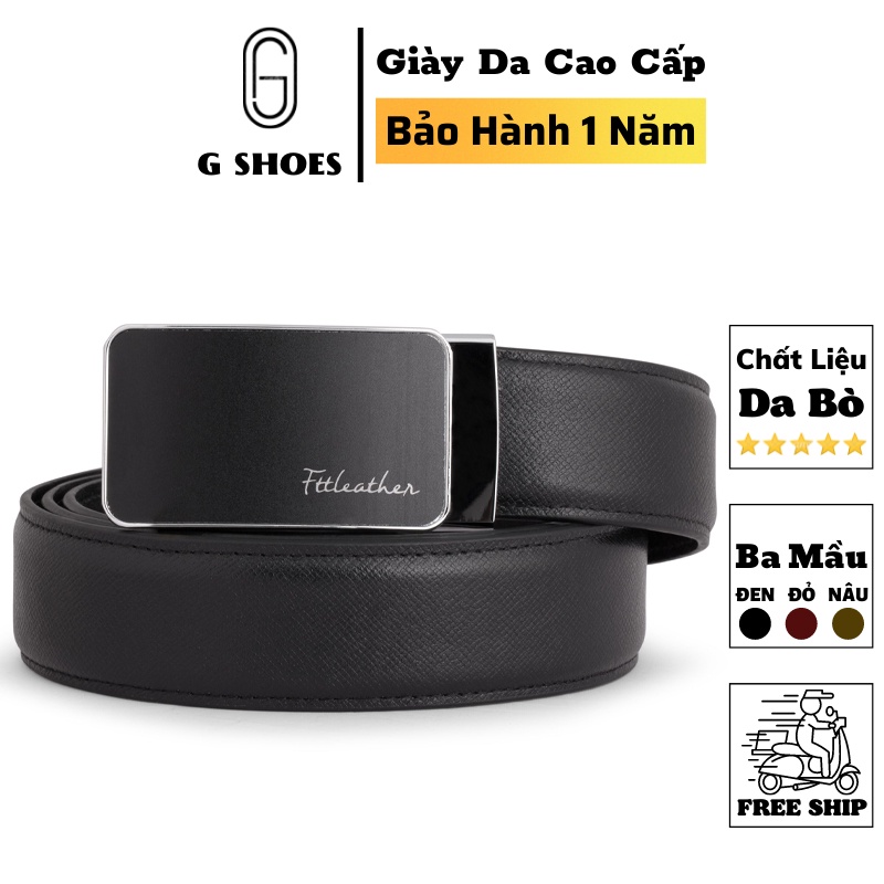 Thắt lưng da nam cao cấp da bò thật bảo hành 1 năm - Mã TL02