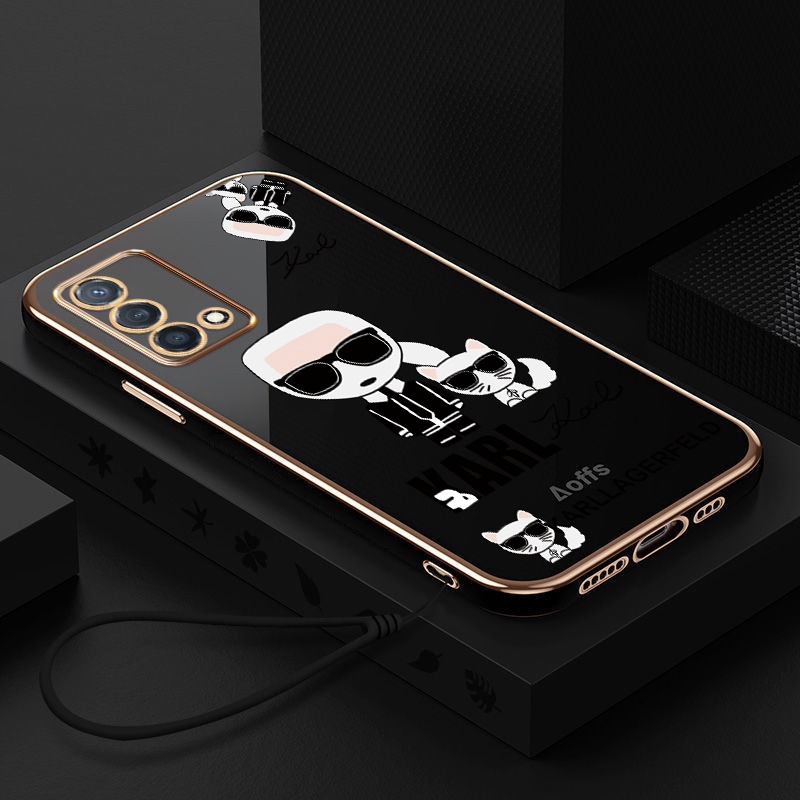 Ốp Điện Thoại Mạ Điện Họa Tiết Đức Phật Cho Oppo A83 A54 4G A94 4G A93 4G A74 4G A95 4G A91