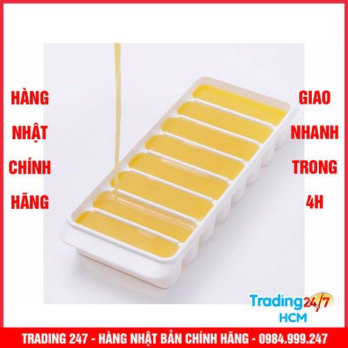 [Hỏa tốc HCM] Khay đựng đồ ăn dặm 8 ngăn có nắp Kokubo Nội địa Nhật Bản