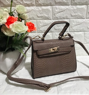 (GIẢM SỐC )TÚI HM DA RẮN (20x16)
