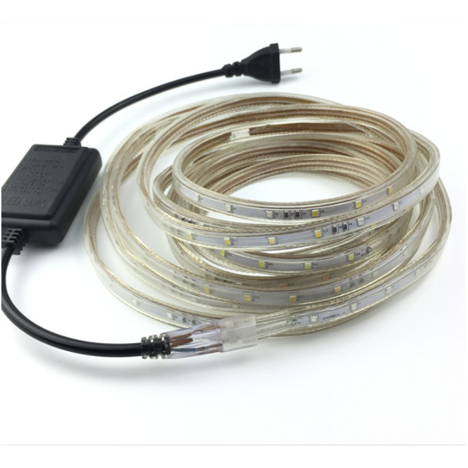 Dây LED nháy đuổi  nhiều màu 2835 220V siêu đẹp  Có Video thật