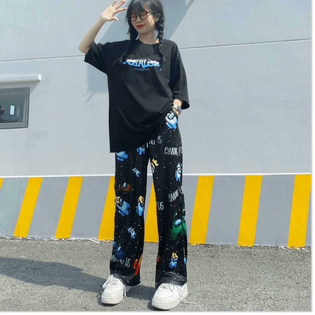 QUẦN LOANG IN 3D NAM NỮ ĐỀU MẶC ĐƯỢC