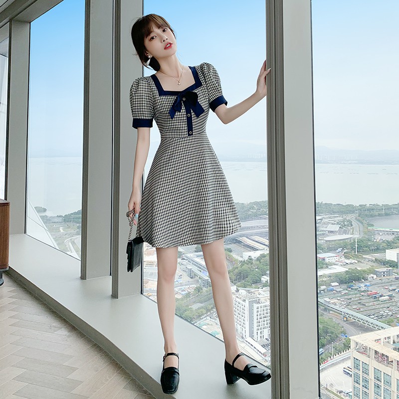 Đầm Kẻ Sọc Ca Rô Thời Trang Mùa Xuân Dành Cho Nữ 2021 | BigBuy360 - bigbuy360.vn