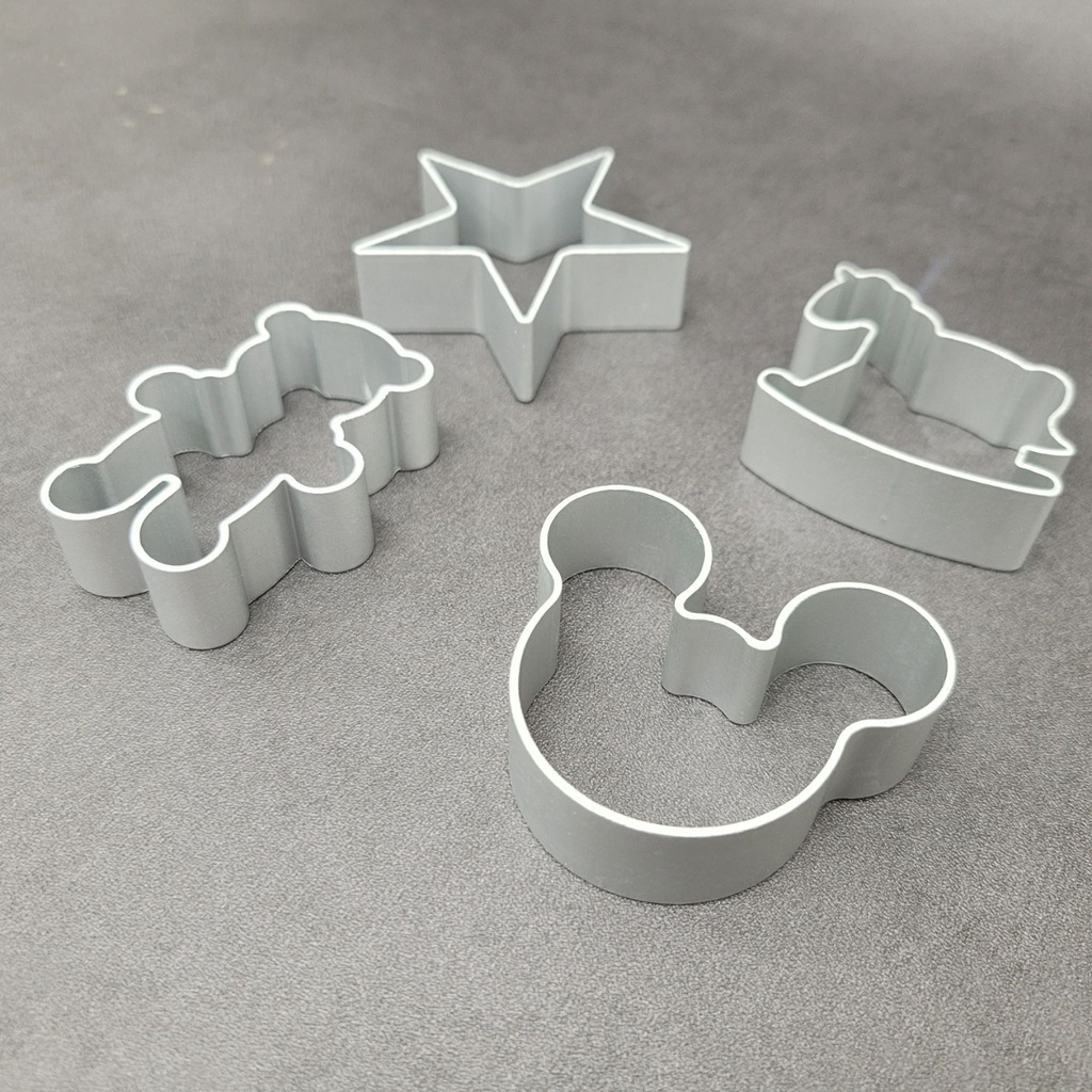 [GIÁ TỐT] KHUÔN BÁNH DỨA - KHUÔN NHẤN BÁNH COOKIE NHIỀU HÌNH DẠNG