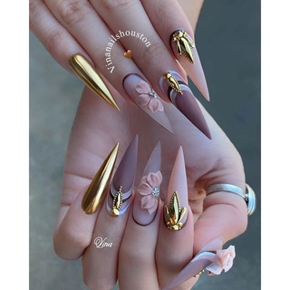 Móng nối típ phom dài chẩn nhọn,móng giả nail