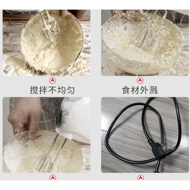Máy đánh kem, bơ, trứng bằng tay cao cấp, máy dánh trứng quay tay