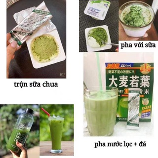 (SALE 1H) Bột lúa non, trà lúa non 44 gói Barley Nhật Bản [Date 7.2024]