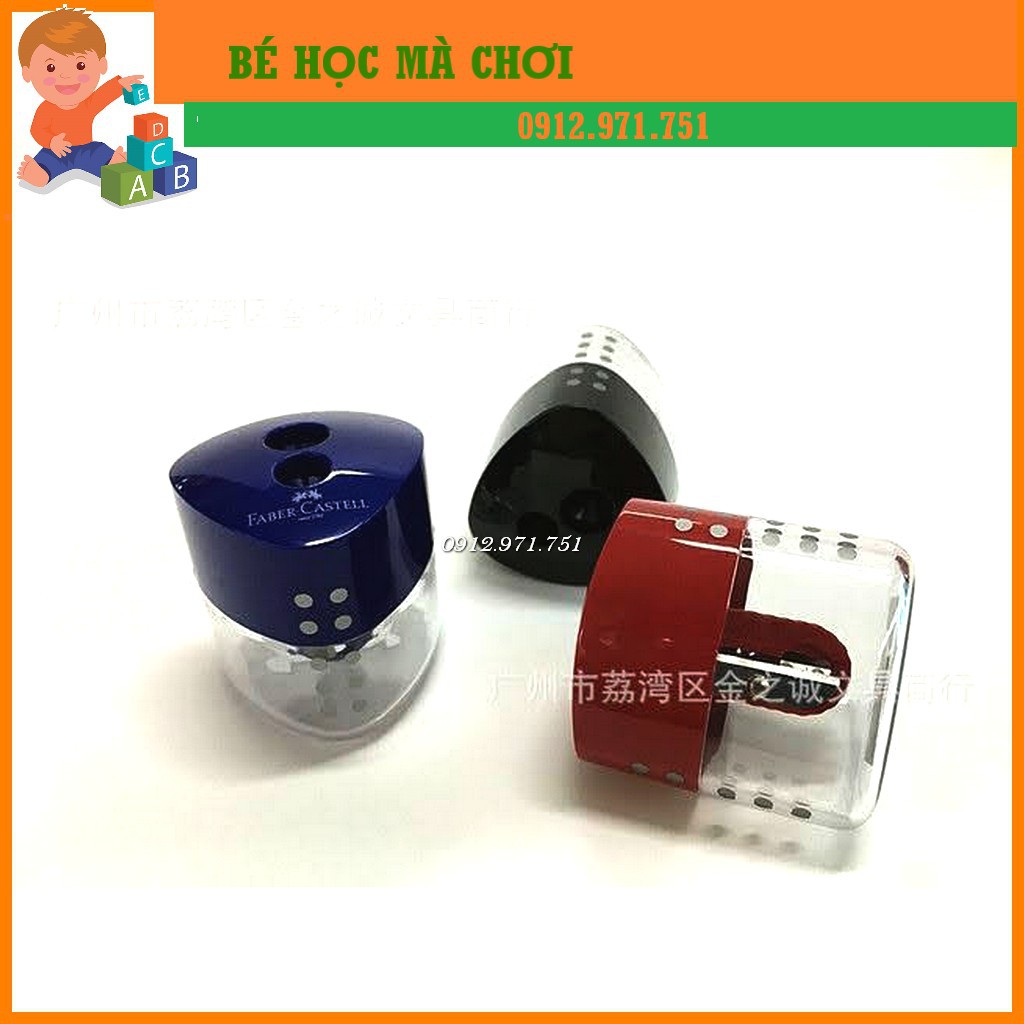 Chuốt Bút Chì - Gọt Bút Chì loại 2 lỗ gọt được bút chì Kumon có hộp đựng vỏ chì tránh rơi vãi