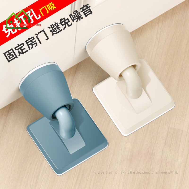 Miếng Chặn Cửa Bằng Nhựa Chống Va Chạm Tiện Lợi