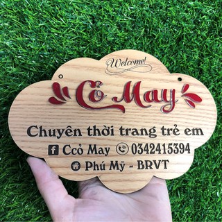 Giảm giá khủng - Bảng hiệu gỗ - Bảng hiệu treo shop
