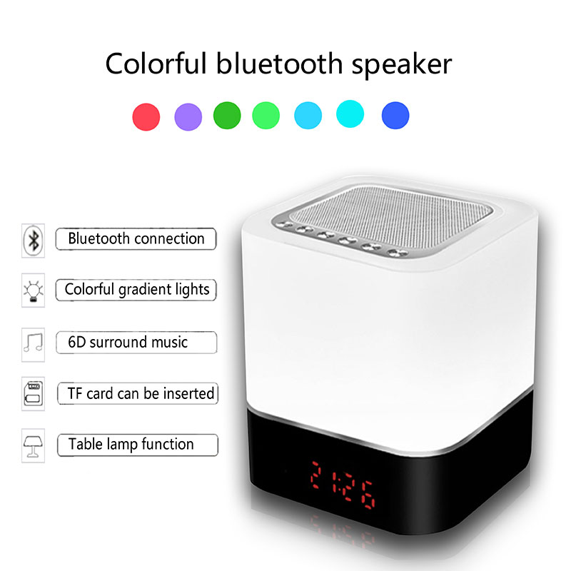 Loa Bluetooth 4.2 Không Dây Có Đèn Led Nhiều Màu