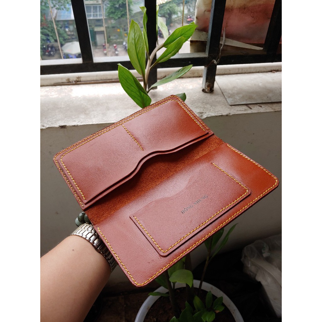 Ví Da Nam Cầm Tay - Clutch Nam Da Bò Hàng Hiệu Handmade SVN-NM2