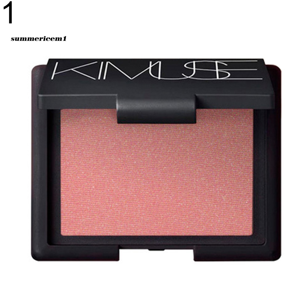(hàng Mới Về) Phấn Má Hồng Kimuse Chống Thấm Nước Lâu Trôi Có Gương