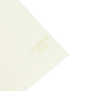 Áo thun LEVENTS Popular Logo/ Cream Blue