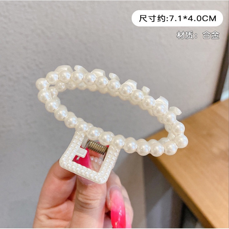 Kẹp tóc nữ đính trai nhiều hình độc lạ BAG U KTNGOCTRAI107