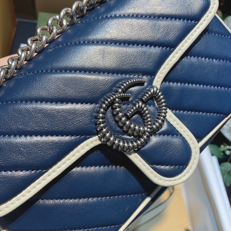 Túi xách Gucci Marmont chất da thật, hàng spsl size22-fullbox