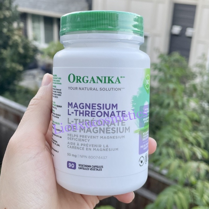 Viên uống Organika’s magnesium L- Threonate 50mg, hộp 90 viên
