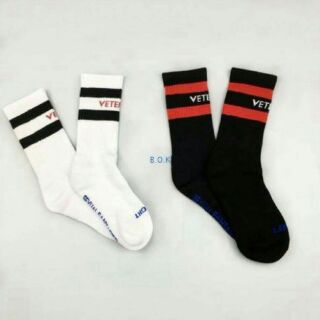 Tất vetements len gân