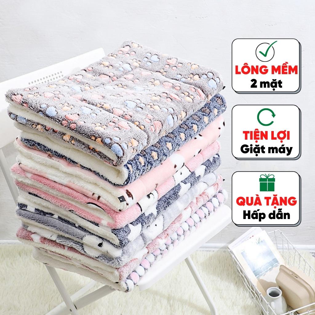 Đệm nằm ngủ cho chó mèo GIÁ RẺ, nệm ngủ cho chó mèo GIÁ RẺ lông mềm Dinioshop