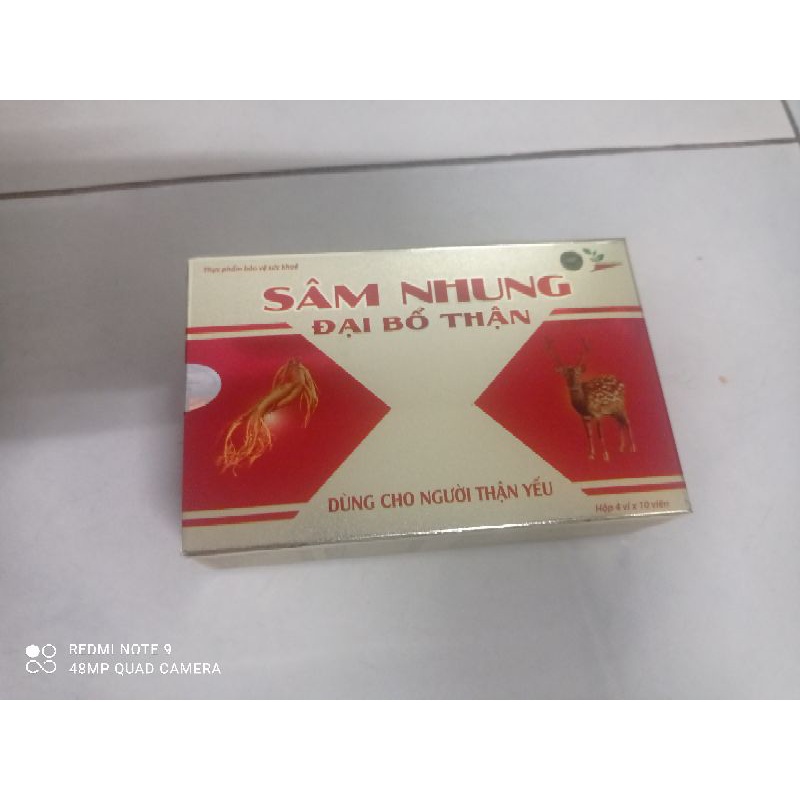 Sâm nhung đại bổ thận dùng cho người thận yếu