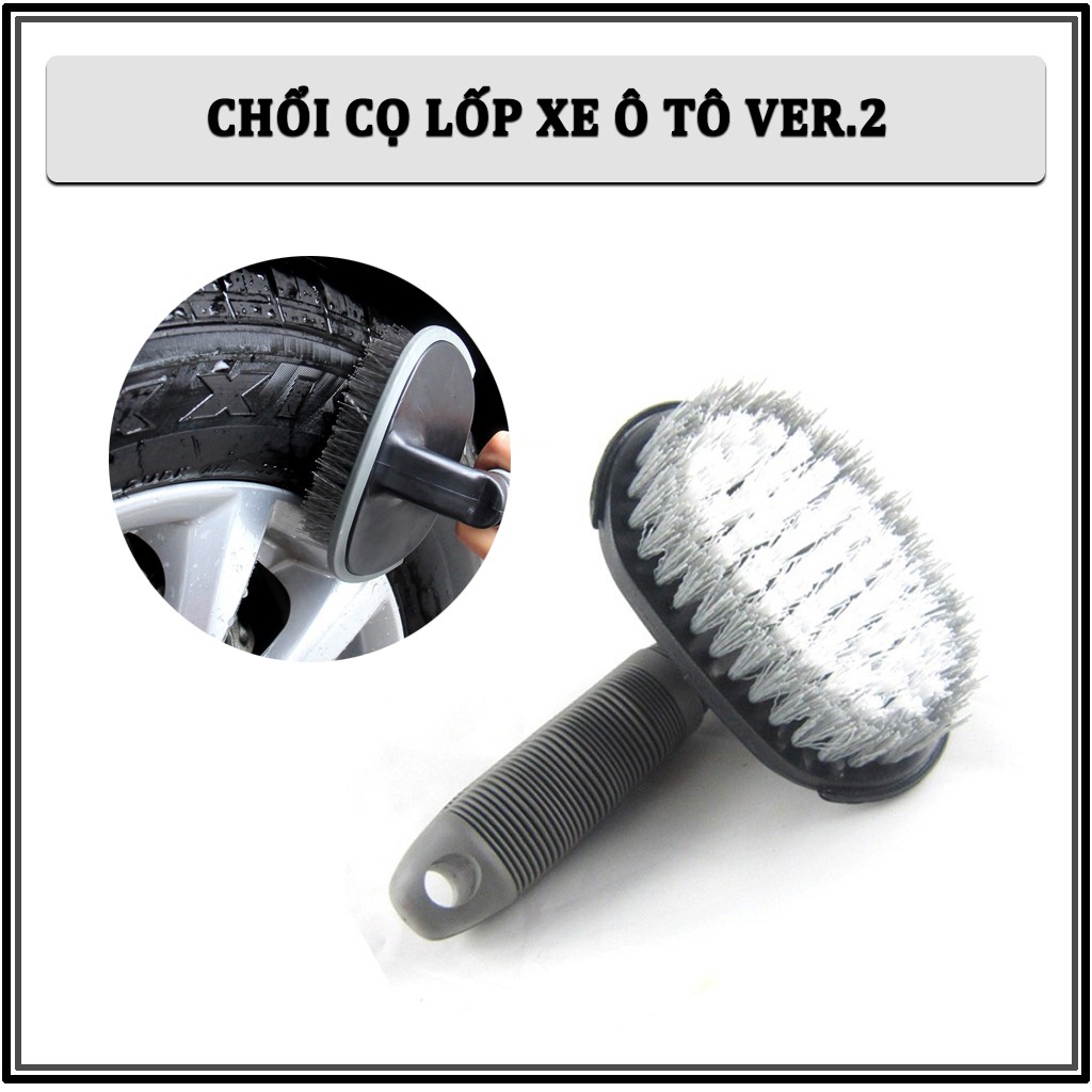 Chổi Cọ Lốp Xe Ô Tô – Chổi Cọ Bánh Xe Ô Tô Chuyên Dụng Ver.2