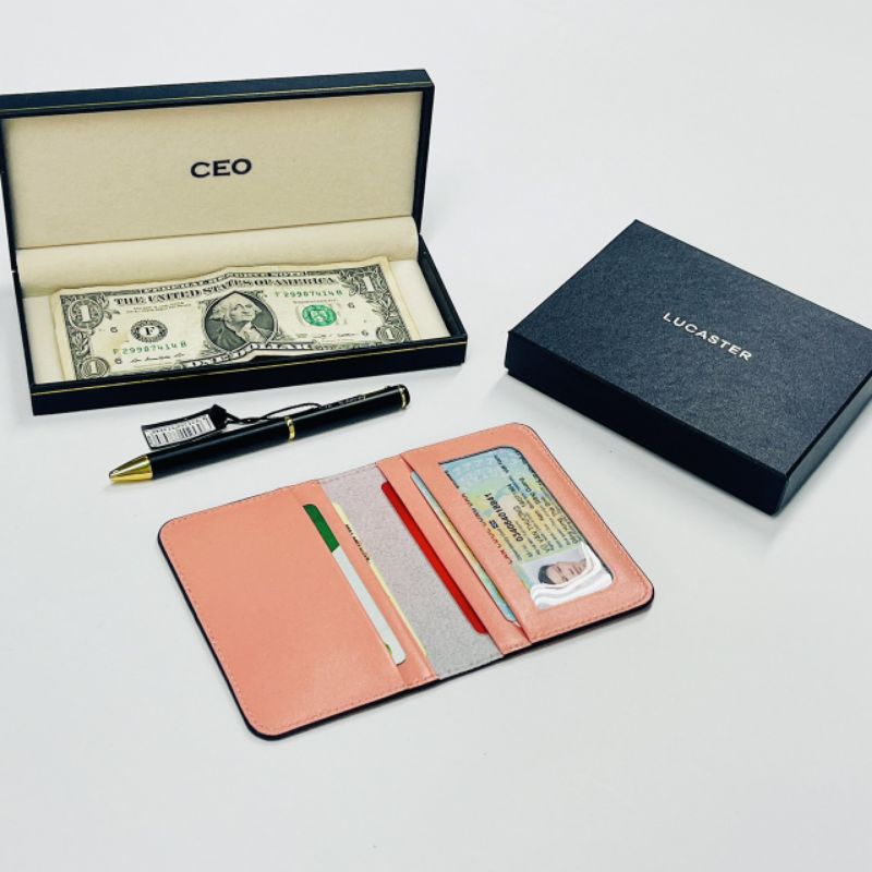 Ví nam ,nữ mini da thật cao cấp bảo trì trọn đời.