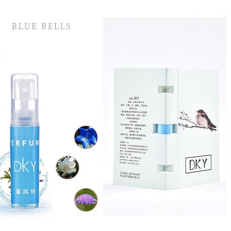 Bộ quà tặng 10 lọ mẫu thử nước hoa nữ thơm lâu cao cấp DKY