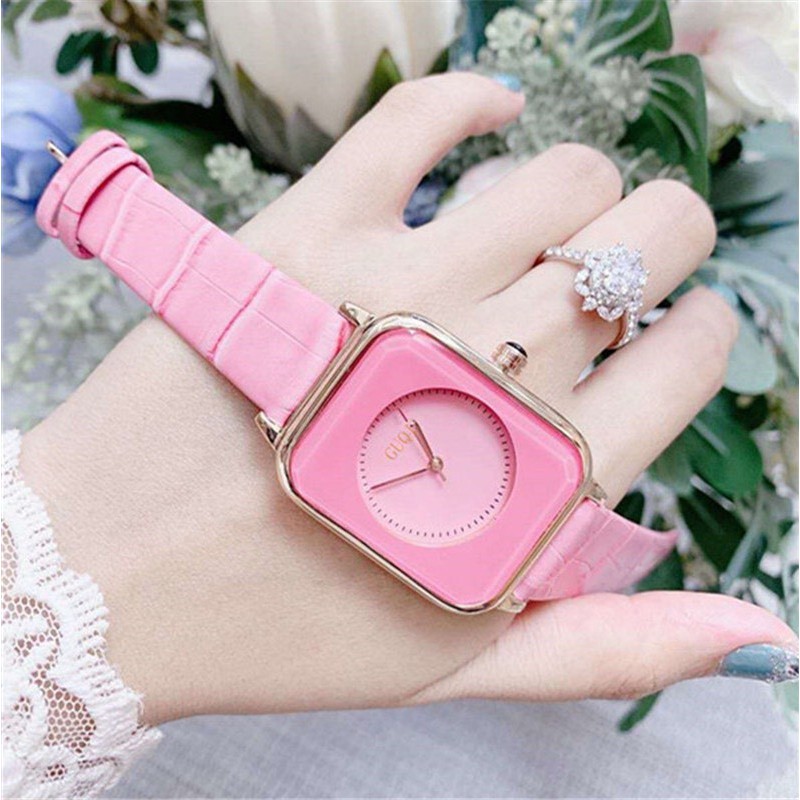 Đồng hồ thời trang nữ dây da cao cấp - Đồng hồ thời trang nữ GuQi dây da cực hot | BigBuy360 - bigbuy360.vn
