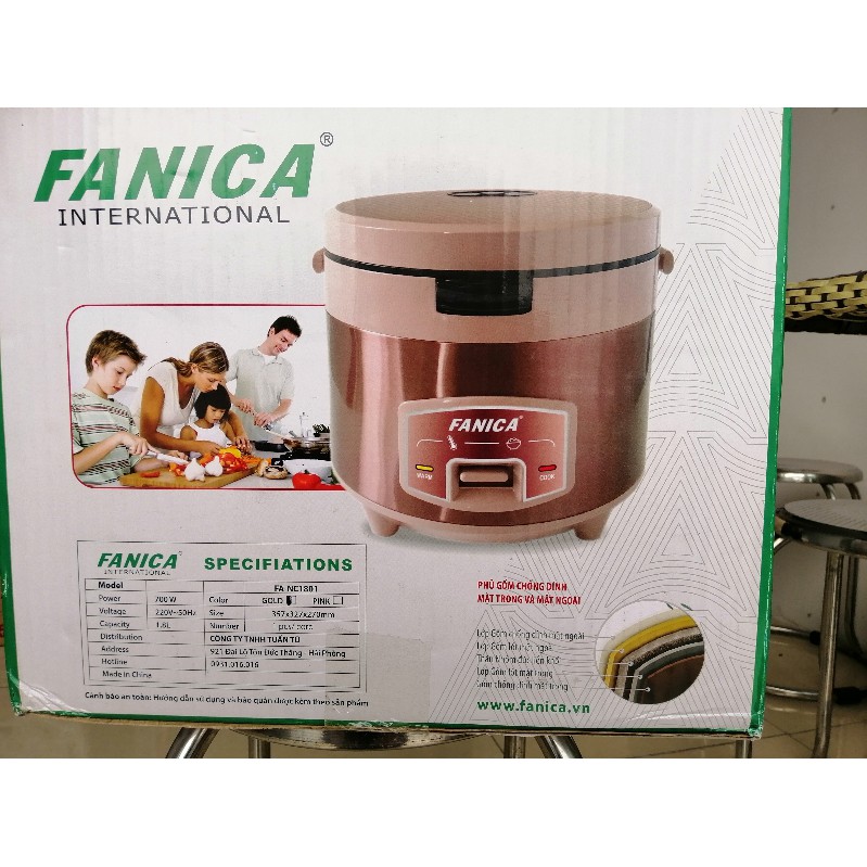 Nồi cơm điện Fanica FA-NC-1801