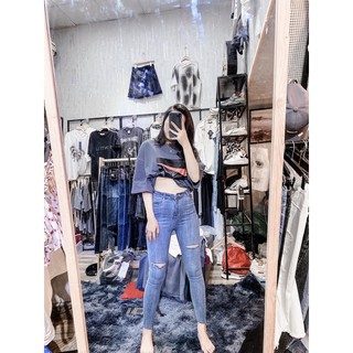 Jean bó xanh nhạt m03