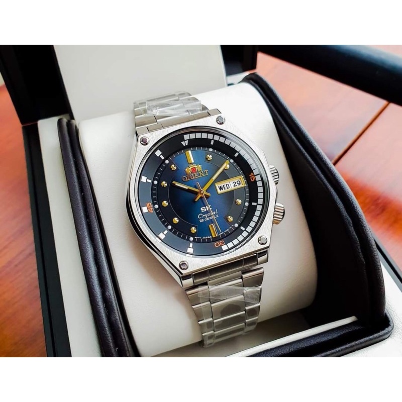 ĐỒNG HỒ NAM CHÍNH HÃNG Orient SK RA-AA0B03L Automatic - Phiên bản Xanh Đen