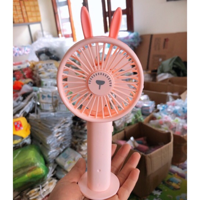 Quạt Tích Điện Mini Cầm Tay