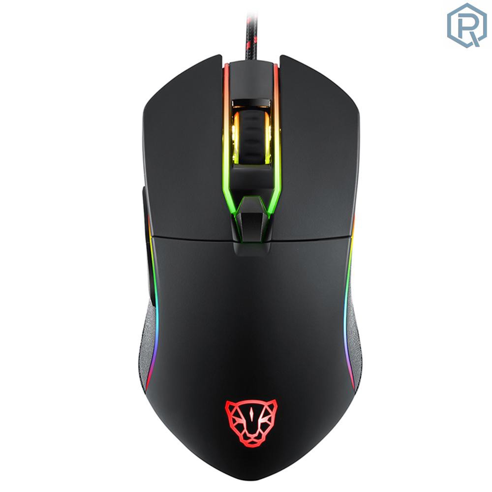 Chuột Quang Gaming Motospeed V30 6 Nút Bấm 3500dpi Có Đèn Led