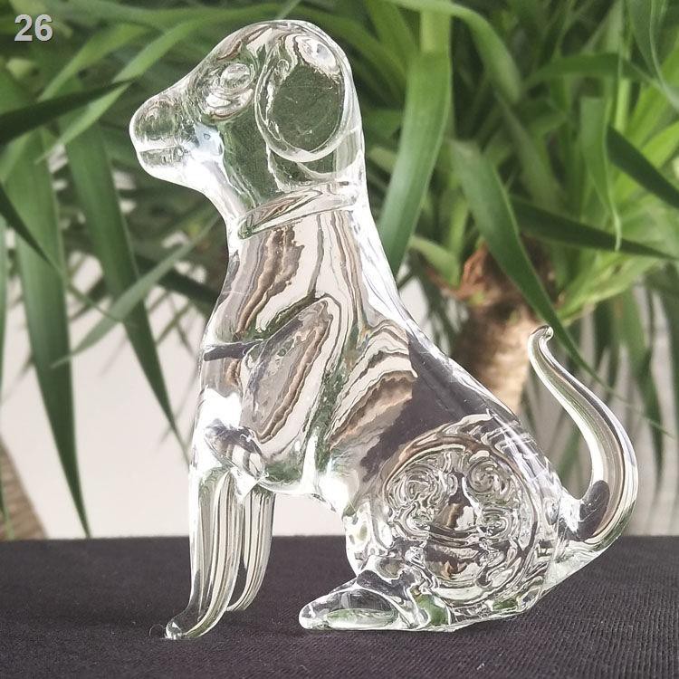 ✣ ♈ Pha lê 12 con giáp Quà cưới sinh nhật Chó Thỏ Bò Lợn Rồng Ngựa Phong Thủy Đồ trang trí nhỏ Bộ hoàn chỉnh Thủ côn
