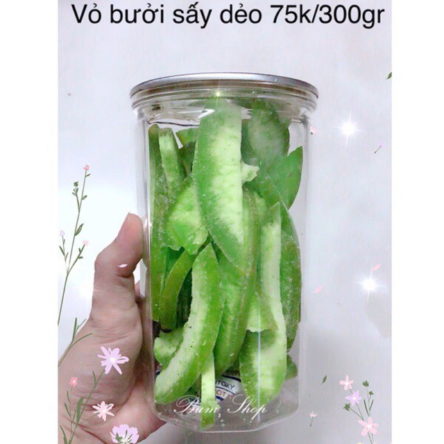 Vỏ bưởi Thái Lan sấy dẻo, ăn vô cùng lạ miệng, thơm ngon